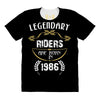 legendary riders are born in 1986 All Over Women's T-shirt