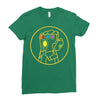 thanos gauntlet 3 Ladies Fitted T-Shirt