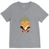 Tropical Pineapple V-Neck Tee