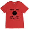 real cars don't shift themselves V-Neck Tee
