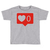 no love notification Toddler T-shirt