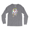 flying rainbow skull island Long Sleeve Shirts