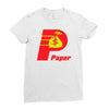 paper Ladies Fitted T-Shirt