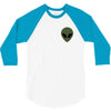 Cute Alien 3/4 Sleeve Shirt