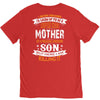 Super Cool Mother Of A Freaking Awesome Son V-Neck Tee