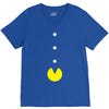 funny 80s pacman 'eating buttons' V-Neck Tee