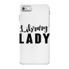 library lady iPhone 7 Case