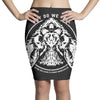 why do we fall, so we can learn to pickup ourselves up black Pencil Skirts