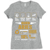 Born Aries Multitasking Problem Solving Tees Ladies Fitted T-Shirt
