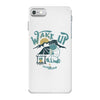 wake up and drink a coffee iPhone 7 Case