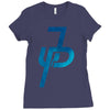 jake paul blue Ladies Fitted T-Shirt