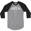alien themed   ufo 3/4 Sleeve Shirt