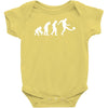 football evolution Baby Onesie