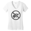 no bullshit Women's V-Neck T-Shirt