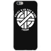 crass fight war not wars anarcho punk rock iPhone 6/6s Case