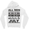 all men are created equal july Zipper Hoodie