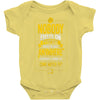 nobody exists on purpose Baby Bodysuit