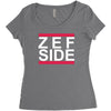 new hot zef side die antwoord Women's Triblend Scoop T-shirt