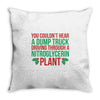 nitroglycerin plant Throw Pillow