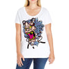 space monkey Ladies Curvy T-Shirt