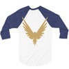 Maverick Gold Print 3/4 Sleeve Shirt