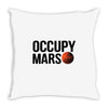 Occupy Mars Throw Pillow
