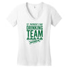 St. Patricks Day Drinking Team Women's V-Neck T-Shirt