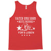 vater und sohn beste freunde Tank Top