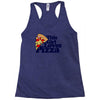 this girl loves pizza Racerback Tank