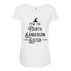 i'm the fourth sanderson sister Maternity Scoop Neck T-shirt
