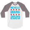 michelle obama 2020 3/4 Sleeve Shirt