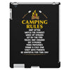 Camping Rules iPad 3 and 4 Case