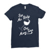 sip me baby one more time wine glass Ladies Fitted T-Shirt
