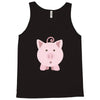 cute surprised pig pig Tank Top