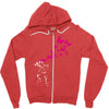 banksy psycho Zipper Hoodie