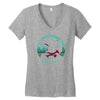 space cowboy2 Women's V-Neck T-Shirt