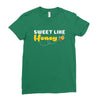 Sweet Like Honey Ladies Fitted T-Shirt