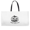 happy halloween Weekender Totes