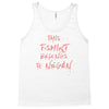 this t shirt belongs to negan Tank Top