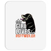 This Girl Loves Rottweiler Mousepad