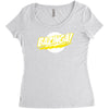 bazinga Women's Triblend Scoop T-shirt