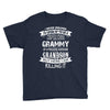 Super Cool Grammy Of A Freaking Awesome Grandson Youth Tee