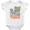This Girl Loves Siberian Husky Baby Onesie