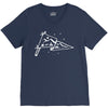 camp flag V-Neck Tee