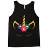 unicorn face Tank Top