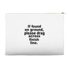 if found on ground please Accessory Pouches
