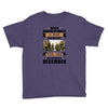 Never Underestimate A Man Who Watches The 100 And Was Born in December Youth Tee