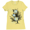 pockets of spring Ladies Fitted T-Shirt