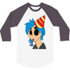 the birthday boy 3/4 Sleeve Shirt