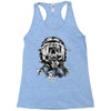 skull pilot Racerback Tank